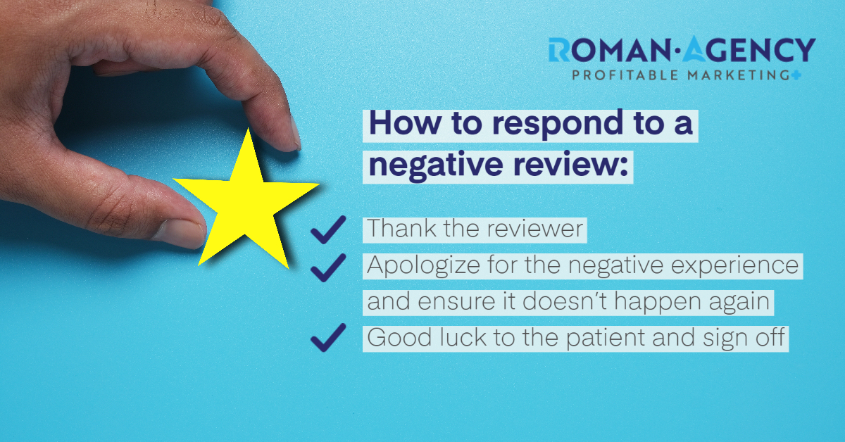 How to respond to a negative review